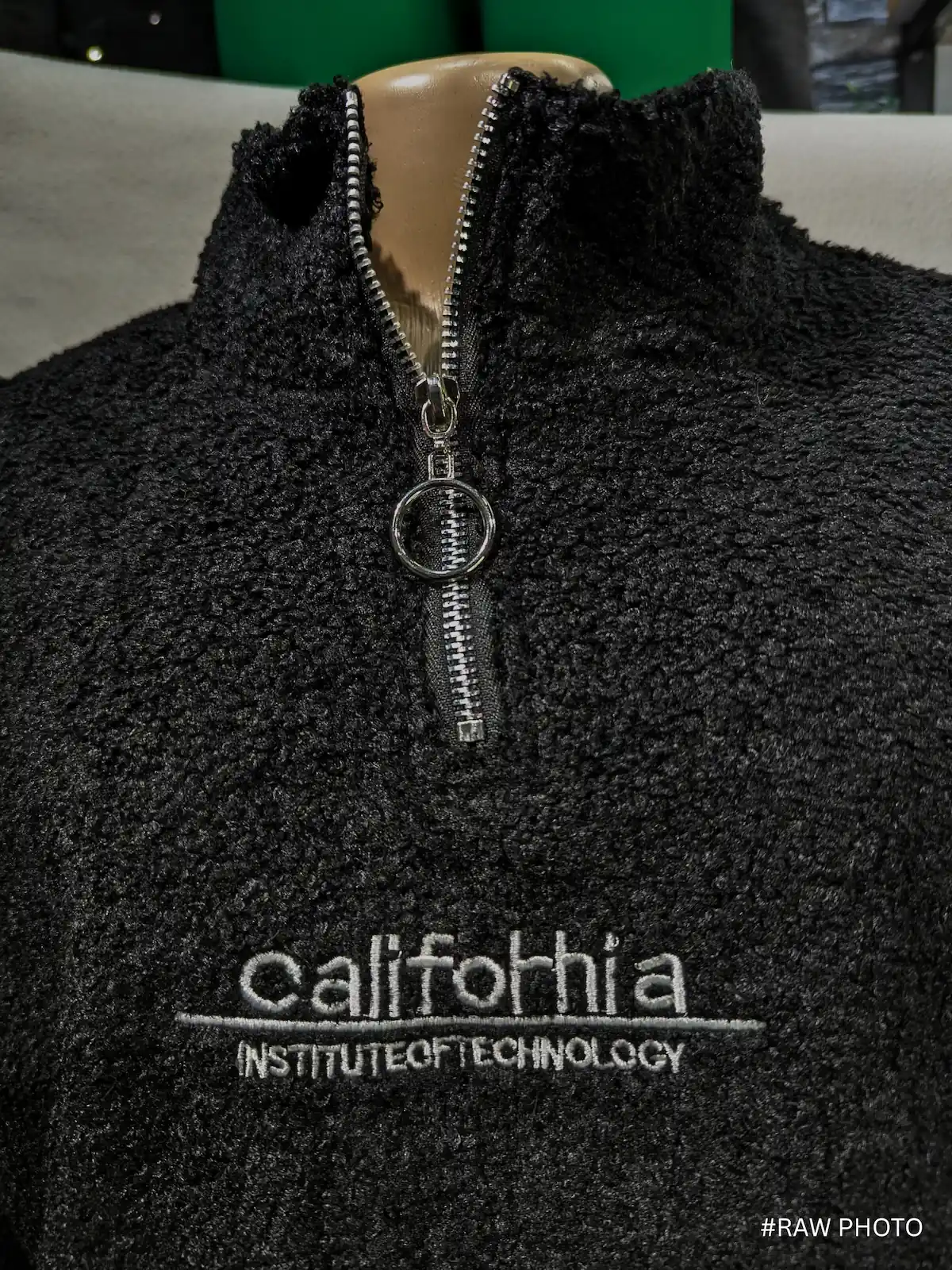 Cosy Fleece Half-Zip Sweater - Cotton tops available at theGirlyZone Kampala